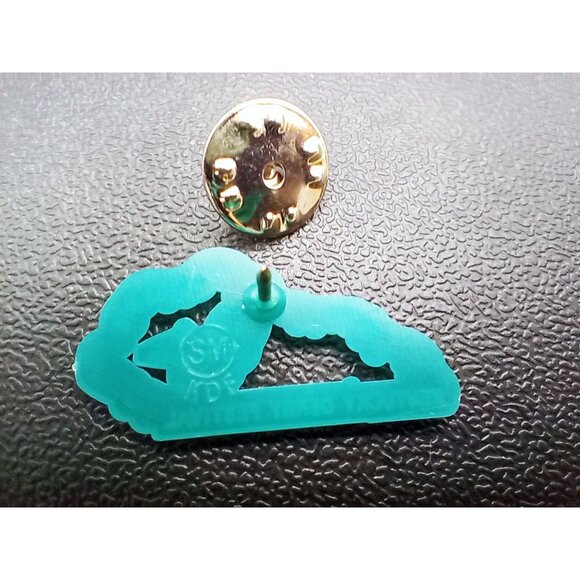 2015 Kentucky Derby Festival Pegasus Pin Collectible Lapel Pin Teal & Red Design - Picture 4 of 13